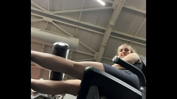 Image Workout with masturbate in public