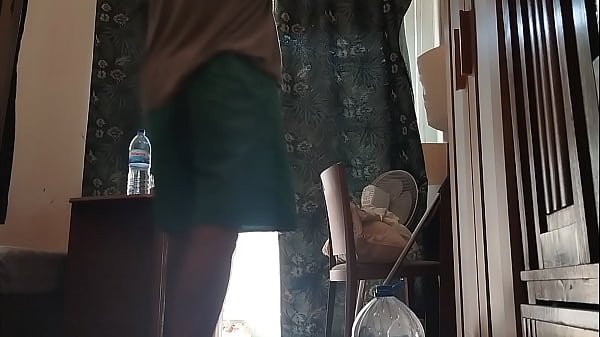 Image Guy cleaning the room and masturbated
