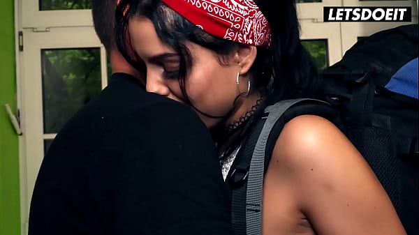 Image Horny Latina Fucks Hard for Free Night in The Hostel - LETSDOEIT