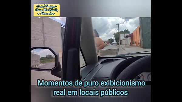 Image Exibicionismo hard, eu esposa bem cadelinha andando toda nua pelas ruas pra me expor...