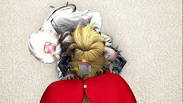 Image Bowsette and Boosette futa blowjob
