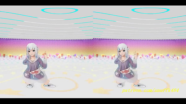 Image VR180 mmd Gura Dance 3d hololive Hentai