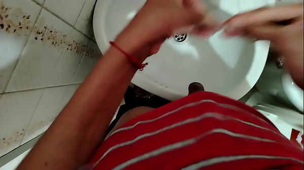 Image Washing my cock after fucking a whore