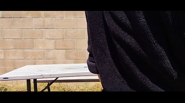 Image Backyard Table Top Cumshot