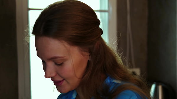 Image Fucking in the kitchen after washing dishes. Real couple sex