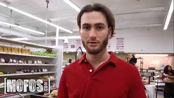 Image MOFOS - Horny Aubry Babcock Drops To Her Knees In The Store And Sucks Off Her Coworker In Public