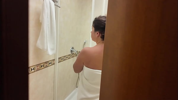 Image Suddenly StepSon joined to take a shower with his StepMom