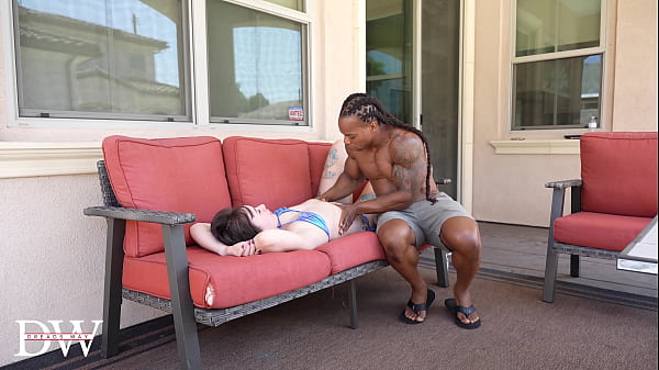 Image Naomi Korae Gets Oiled & DESTROYED by Dreads Way  Outdoor Oil Seduction Turns Into ALL HOLE FUCKFEST   Cum Facial