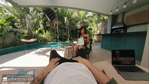 Image VRB Trans: Beautiful Brazilian Shemale Model Fucks Anally In Her First Interview pt.1