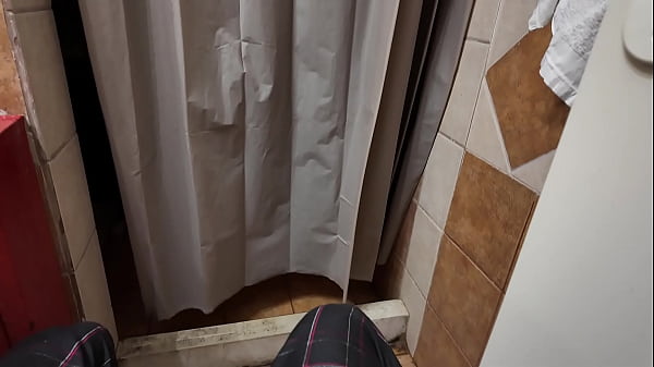 Image StepSon Cums in StepMom`s pussy in the Shower. Little rascal