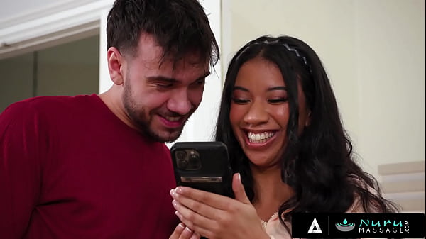 Image NURU MASSAGE - Sexy Cutie Gives A Naughty Gift To Her Boyfriend That He Will Never Forget