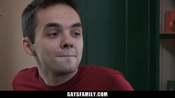 Image Stepson Kneels Down to Give His Stepfather a Worshipping Blowjob, His Lips Wrapping Around the Shaft as He Sucks with A Slow, Sensual Motion - Gaysfamily