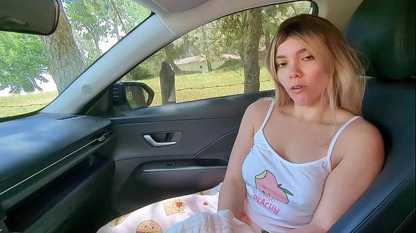 Image Milf seduces her new neighbor Sex in a public car