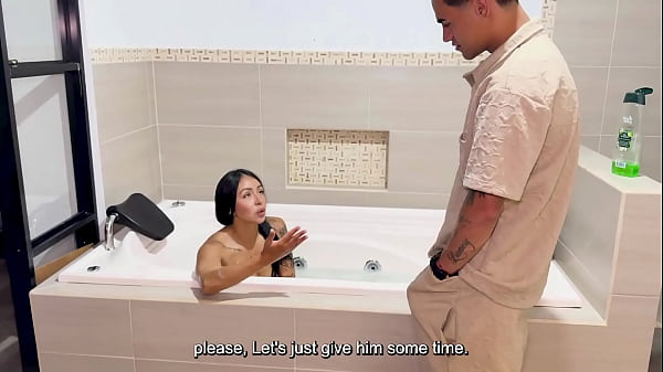 Image While my parents are away, I seduce my busty MILF stepsister and fuck her in the bathtub until she squirts - Danyel Mast & Marianasandoval