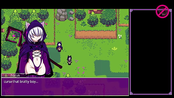 Image Gameplay The Nekomancer #1 Niedlicher Femboy Catboy k&auml_mpft gegen Monster