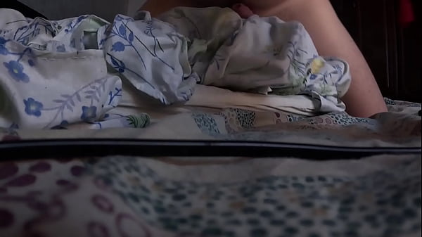 Image Stepfather unleashes his immense passion on a pillow after seeing his stepdaughter naked