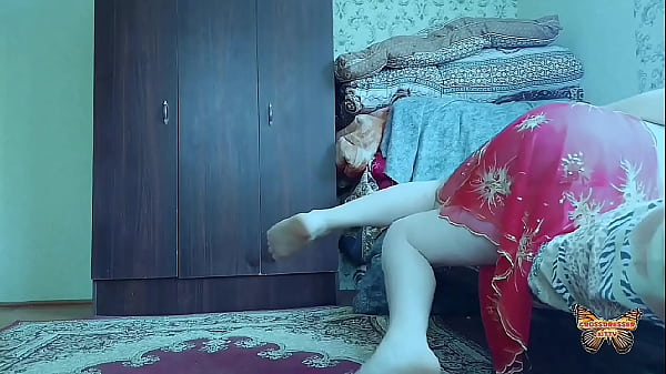 Image Sweet femboy trying on oversized sunhat playfully