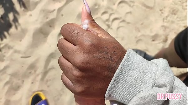 Image Pregnant woman is abandoned by her husband and masturbates a stranger on the beach without him knowing until she gets all the milk out like a nymphomaniac and even lets him touch her big breasts