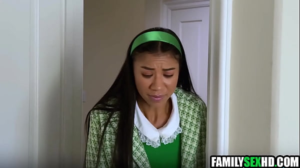 Image Sneaky stepdaughter blows & fucks stepdad