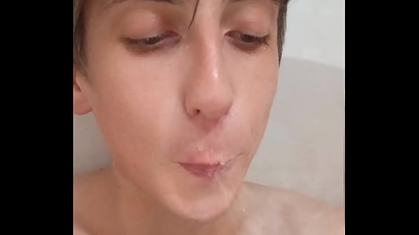 Image I take a shower and shave my big tattooed dick and also masturbate my hole anal with a shower head. And I cum twice.