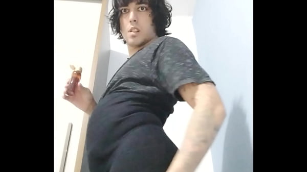 Image One of THE Best v&iacute_deos of me Very sexy skirt secretary Legs oiled emo makeup