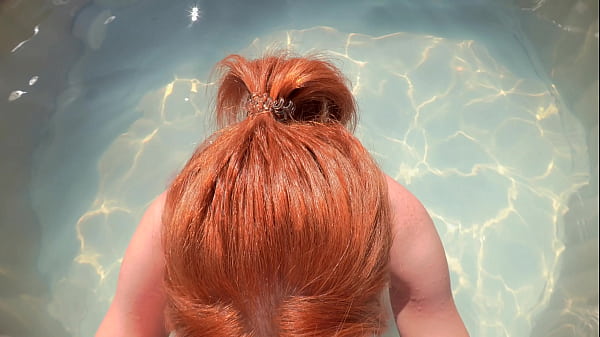 Image SEX in the pool ! BIG cock in tight pussy! FACIAL
