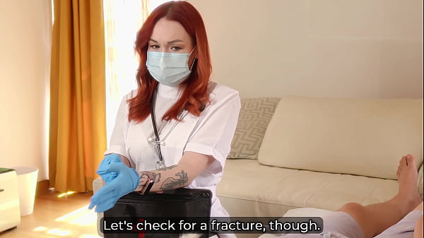 Image Nurse's Hot Massage Turns Into A Risky Fuck With Blue Gloves On