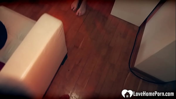 Image Hottie with latex gloves sucks in POV