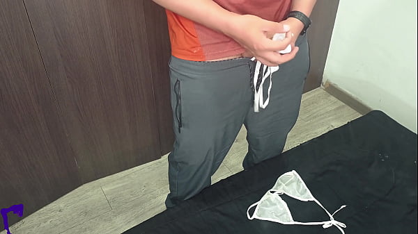 Image Horny Roommate Catches Me With Her Panties, Sloppy Blowjob, Titjob And Dirty Vaginal Creampie