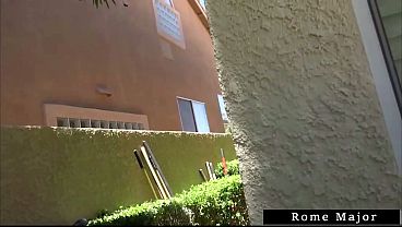 Image Latina Alycia Starr Gets Dicked By Rome Major In The Backyard!