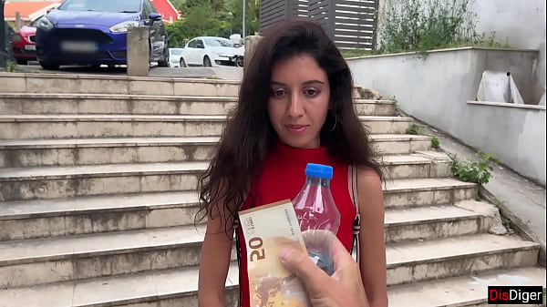 Image Cutie Plays Street Game and Gets Tempting Offer - Deepthroat , Rough Sex and Creampie