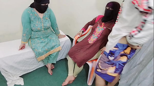 Image Awesome 3some Anal Fucking of 2 indian Muslim Hot Bhabhi's with Dever