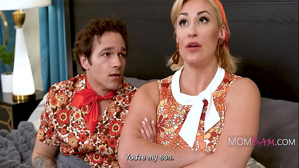 Image 80s Sitcom Step Mom And Step Son Go Off Script And Bang On Air - Ryan Keely, Jayden marcos