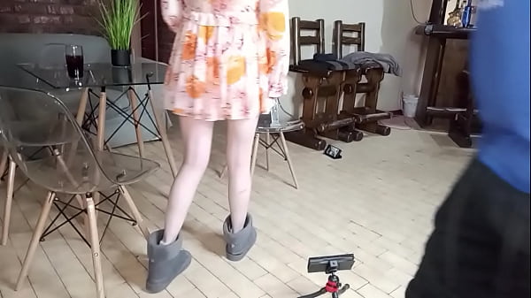 Image Caught my slutty babe fuck a dildo in my parents kitchen