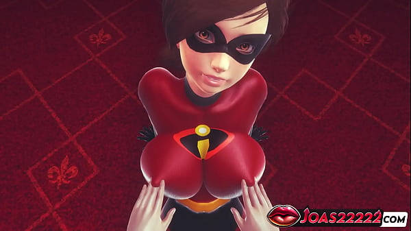 Image Helen Parr The Incredibles Gets an Orgasm from Breast Play and Cunnilingus - Fingering Her Tight Pussy in 3D Animation