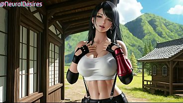 Image Final Fantasy 7 Tifa Lockhart (PARODY) ~ AI-Generated