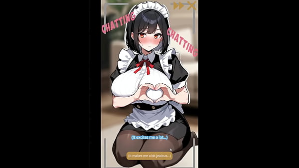 Image My Girlfriend Streaming Career [ Hentai Game ] Ep.3 GF dressing up in MAID outfit for STRANGERS ONLINE !