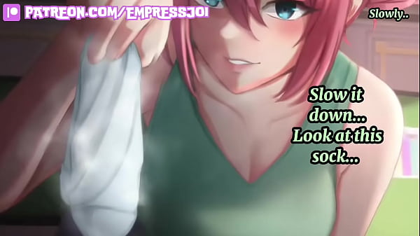 Image Femdom Hentai JOI for Loser: Feet, Socks and CEI