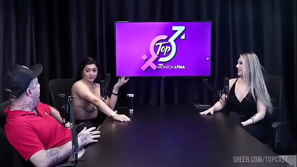 Image Fuderam no Studio do topcast, ao vivo!!! Melody e Monica Lima, cheias de tes&atilde_o, fodem com o Negao pauzudo (Ex da Urach)