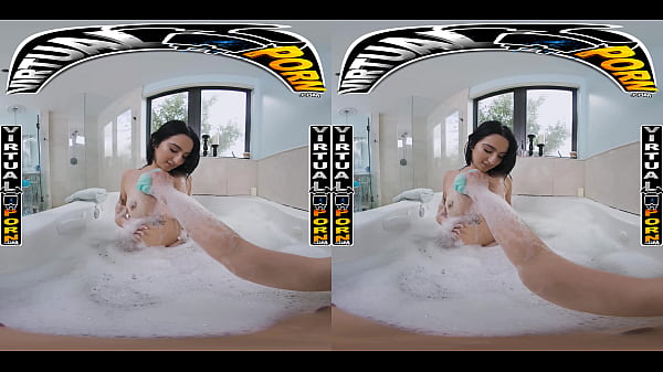 Image VIRTUAL PORN - Kiana Kumani&rsquo_s Wet And Wild Bath Turns Into Intense Pussy And Cock Action With Her Step Brother