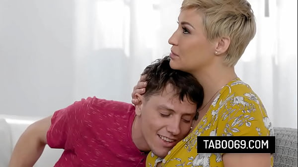 Image Blonde milf stepmom Ryan Keely sabotaging her stepson dates just to fuck with him