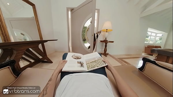 Image VRB Trans: Dominant Trans Mistress Fucks Hard In Sexy Lingerie pt.2