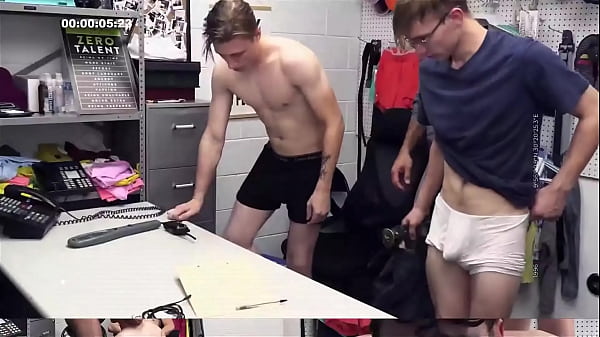Image Young Perps - Security Guard Jax Thirio Takes Young Twink Thief's Cum Deep Inside His Tight Asshole
