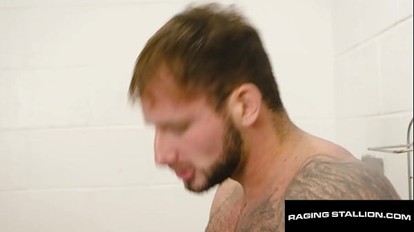 Image Parker&rsquo_s Big Cock Fills Tito in Risky Shower Fuckfest