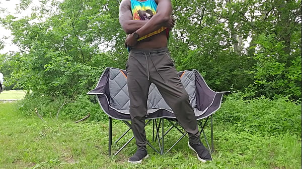 Image Big Black Wood in the Woods w/ Sir Maxximus