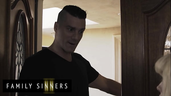 Image FAMILY SINNERS - Skinny Blonde Takes Advantage Of Having The House To Herself And Fucks Her Uncle-In-Law
