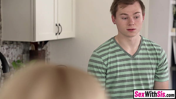 Image Naughty blonde teen step sister fucks annoying big dick stepbro