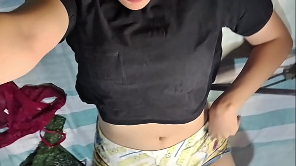 Image is filmed by her brother-in-law and touches her pussy nicely