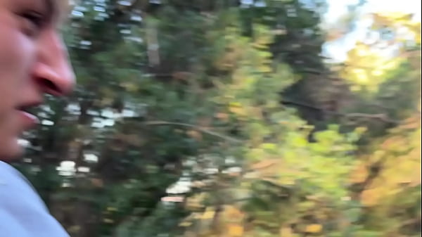 Image No49 Part 1 Sucked a Big Cock in the Forest Swallowed Cum and Bleach in the Ass