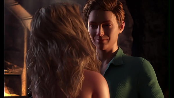Image Two horny and hot teens have a threesome with a young man with a huge cock (Full game in bio)